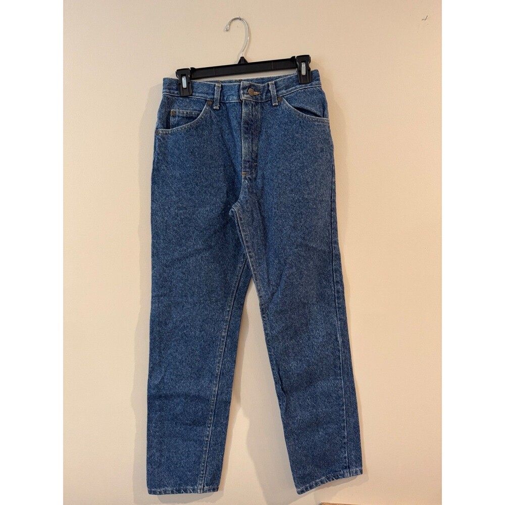 Vintage 80s LEE USA Womens High Waisted Tapered Leg Mom Jeans Size 30 X 30